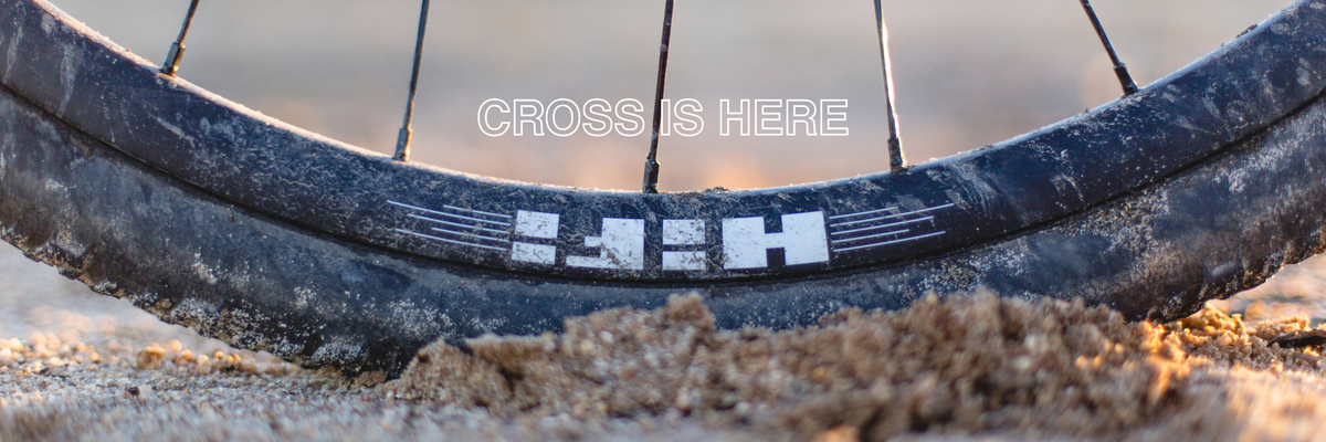 Cyclocross Wheel Riding In Dirt