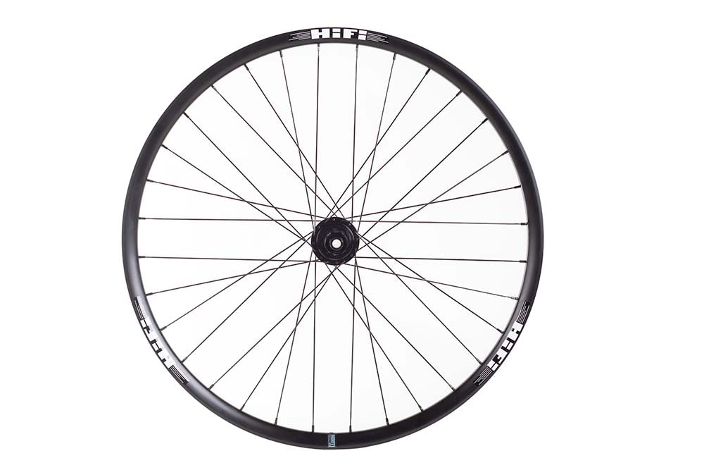 HiFi aluminum e-bike wheelset, detail view 2